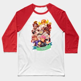 Overwatch - Tank Heroes! Baseball T-Shirt